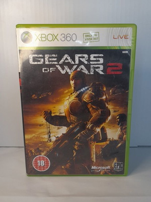 Gears of War 2 Xbox 360 game, English edition, manual included