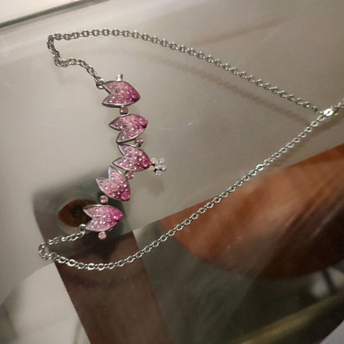 Necklace and bracelet used, multicolor set