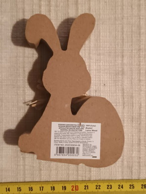 Easter wooden bunny decoration new