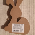 Easter wooden bunny decoration new