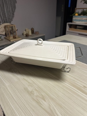 Espiel porcelain roasting pan new, heat resistant 42x30 cm