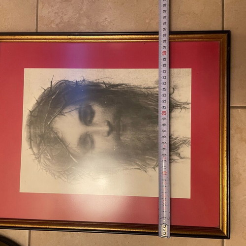 Jesus print wall art like new