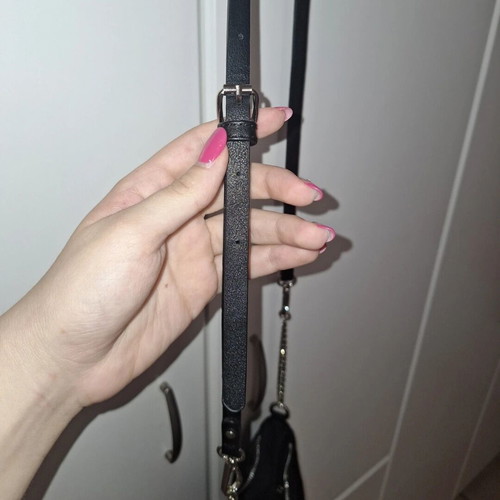 Stradivarius black crossbody shoulder bag like new