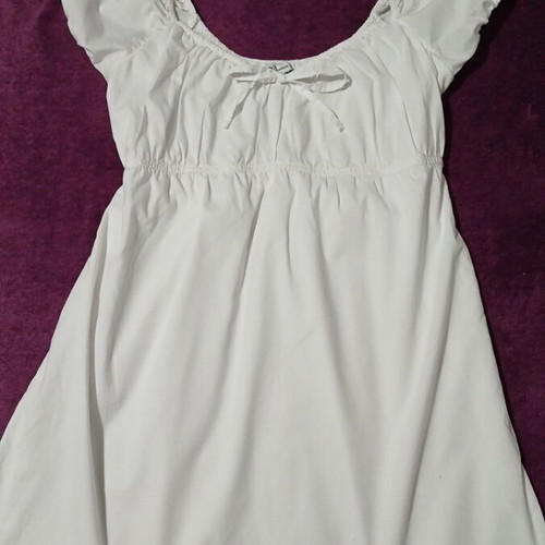 Hollister dress like new, white, size L