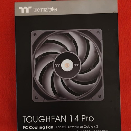 Thermaltake Toughfan 14 Pro pack of 2 new 140mm PC cooling fans