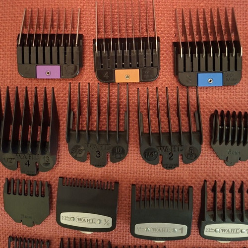Clipper combs for Wahl, Oster and similar hair clippers