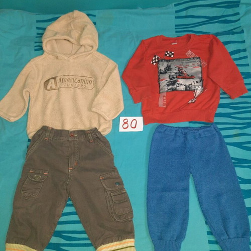 Boys' clothes pack size 74-80 like new, 20 colorful pieces