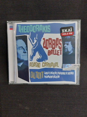 Theodorakis Zorbas Ballet CD used, entechno