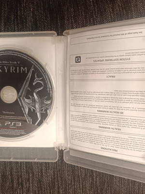 Skyrim PS3 game