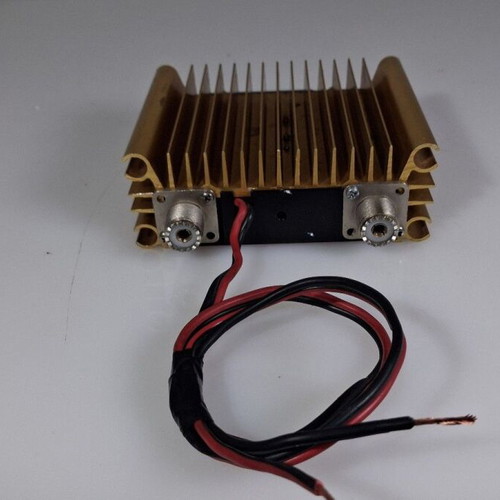 Zetagi B-150 CB amplifier used, 13.8V
