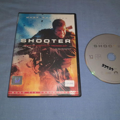Shooter DVD action movie used with subtitles