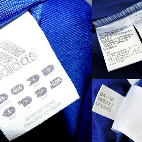 FC Schalke 04 Training Football Jacket Adidas Track Top 2010-2011 used, size 42-44