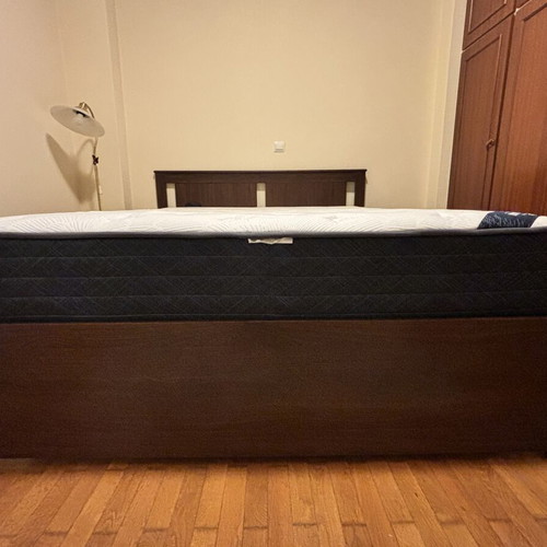 IKEA Double Bed 160x200 with SERTA Adoring Night Mattress like new