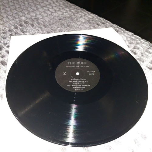 The Cure The Head On The Door Live at Wembley Arena 2LP near mint
