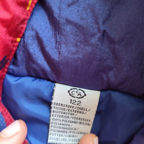 C&A Kids' Jumpsuit Size 122, Like New, Blue and Red