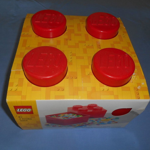 Lego 4003 Storage Bricks 4 Knobs new, sealed packaging