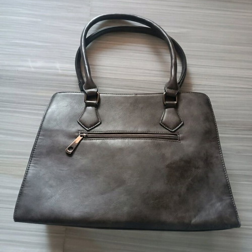 Women's handbag and shoulder bag like new, black-gray