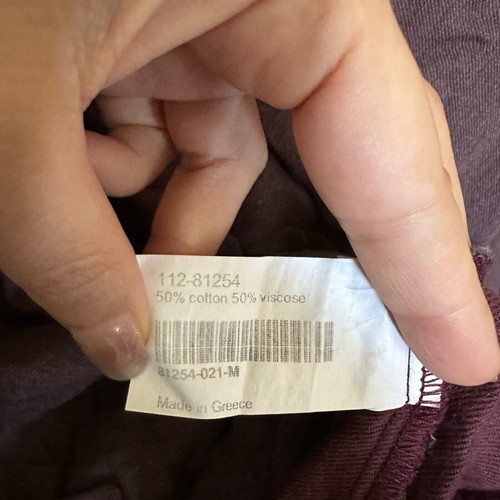 Chaton dress medium size like new, warm fabric, brown and red