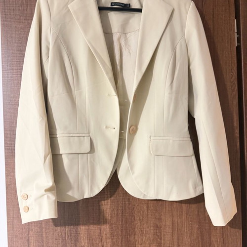 Beige jacket medium used, size 44