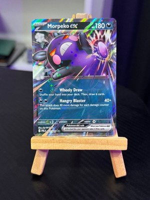 Pokemon TCG Mega Evolution Pitch Black Morpeko EX PBL 055/084 new