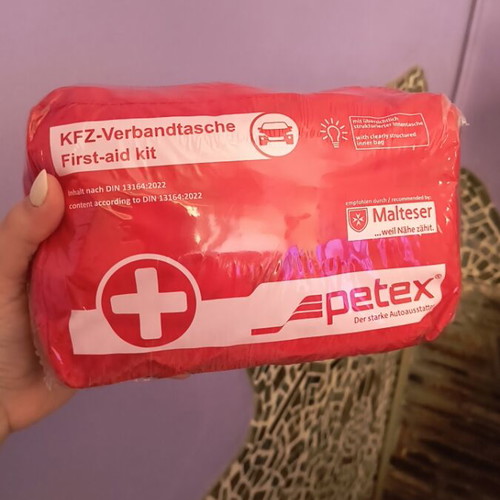 Petex First Aid Kit DIN 13164:2002 new, sealed