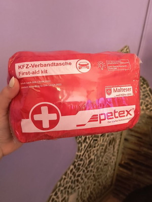 Petex First Aid Kit DIN 13164:2002 new, sealed