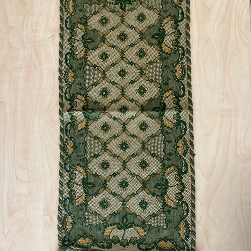 Handmade embroidery made to order, size 0.56m x 0.27m