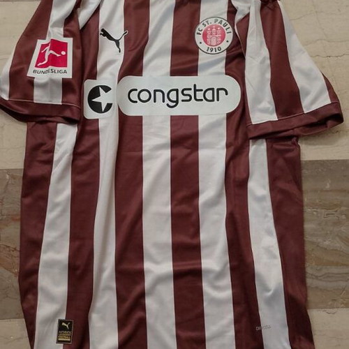 St. Pauli Manolis Saliakas Jersey XL New Official Replica