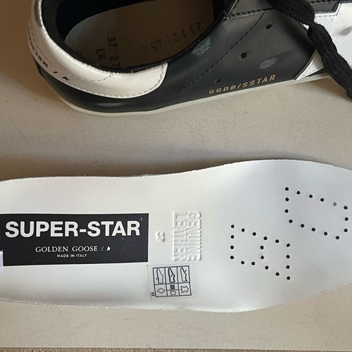 Golden Goose Classic Super Star shoes like new, size 37, black-white