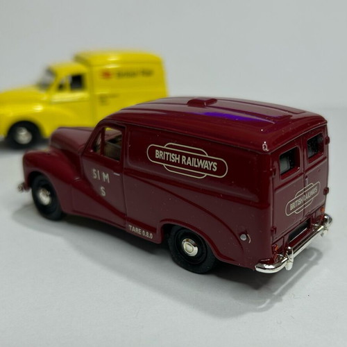Lledo Vanguards 1996 Set Austin A40 Van 50's & Morris Minor 60's New