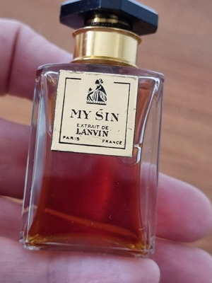 Lanvin Paris My Sin Extrait парфюм 28 мл винтидж, пълна бутилка без кутия