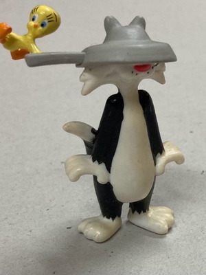 Looney Tunes Sylvester and Tweety φιγούρα σε καλή κατάσταση 1994 Warner Bros Applause