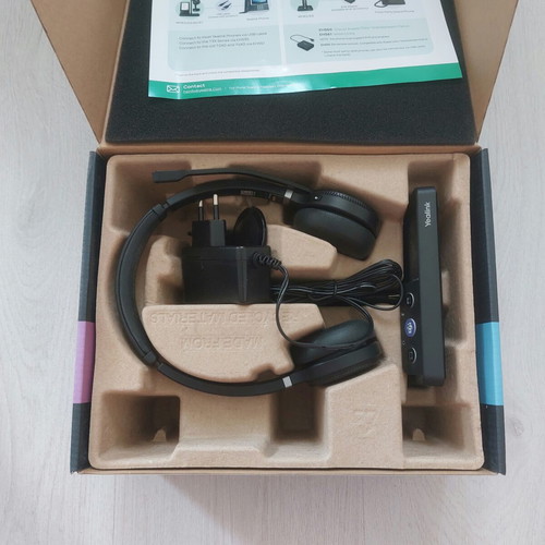 Yealink WH62 Dual Teams DECT Wireless Headset new, professional office