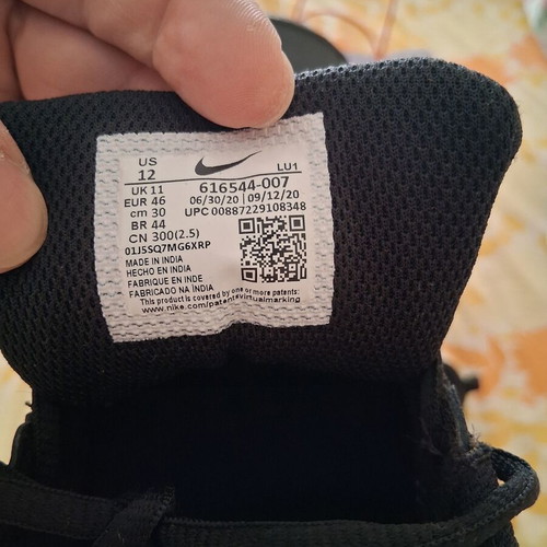 Nike shoes black authentic new, size 46
