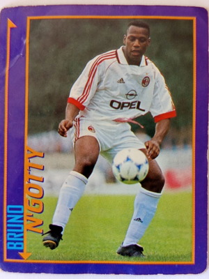Bruno N'Gotty AC Milan collectible sticker 1998