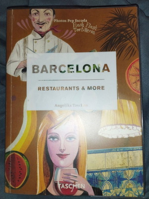Barcelona, Restaurants & More Taschen book like new, English