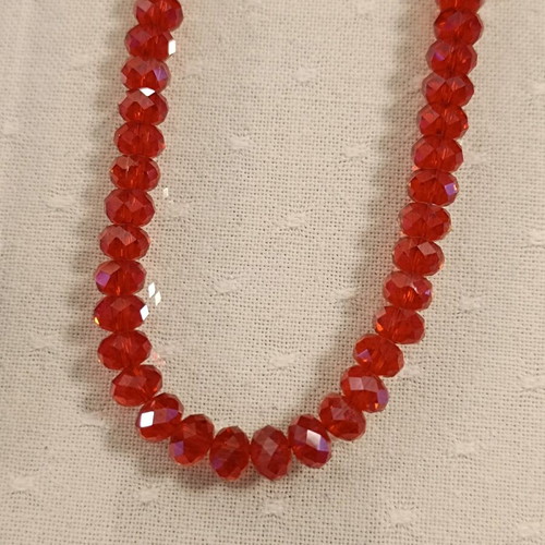 Necklace new, crystal