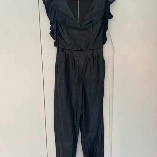 Bershka faux leather jumpsuit size XS like new