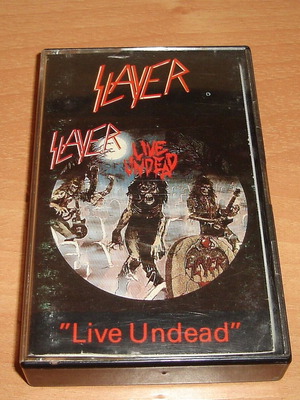 Slayer Live Undead касета употребявана, метъл