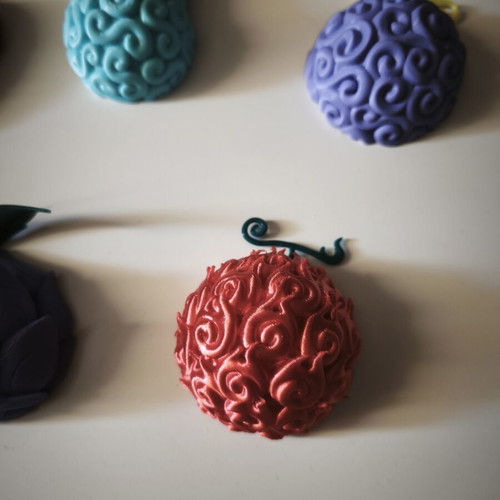 3d printed Devil fruit magnets gift box One piece