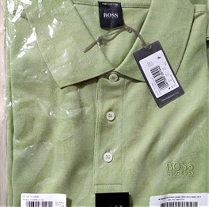 Boss Polo T-Shirt, αυθεντική μπλούζα καινούρια XL, πράσινη