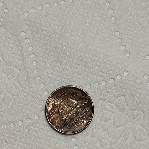 Canada 1998 coin used