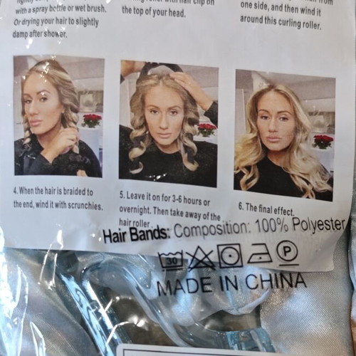 Ecarla Curling Headband Kit like new