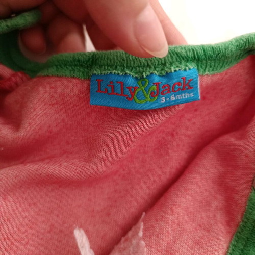Velvet baby romper for 3-6 months used