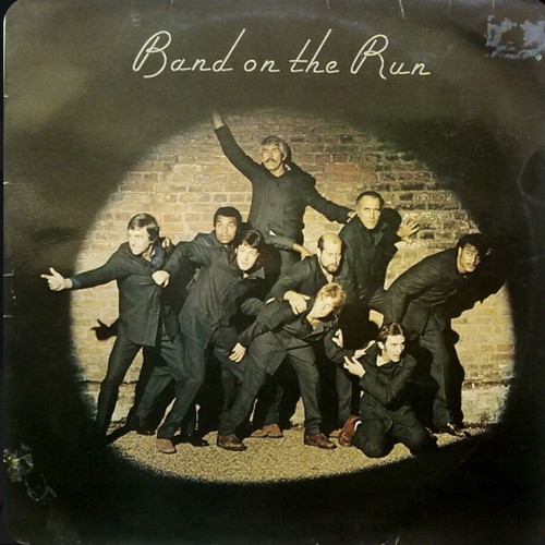 Band On The Run Wings vinyl LP album used, 1973