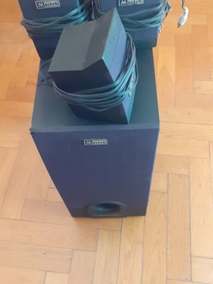 Home cinema speakers used, without central unit