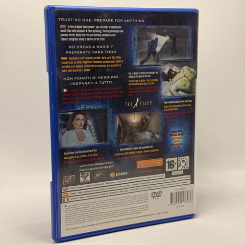 The X Files Resist or Serve PlayStation 2 game used, action adventure
