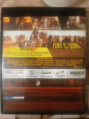 Furiosa: A Mad Max Saga 4K Ultra HD Blu-Ray like new with subtitles