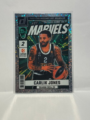 Κάρτα Panini Donruss Euroleague Carlik Jones #3 Marvels Press Proof καινούργιο