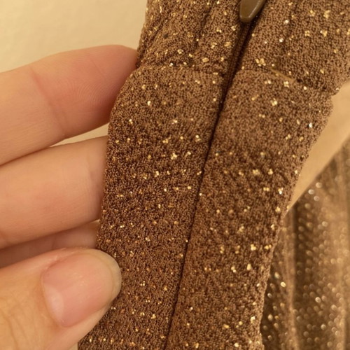 Vassia Kostara shorts like new, gold with strass